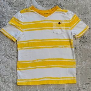 Boy’s V neck stripped shirt